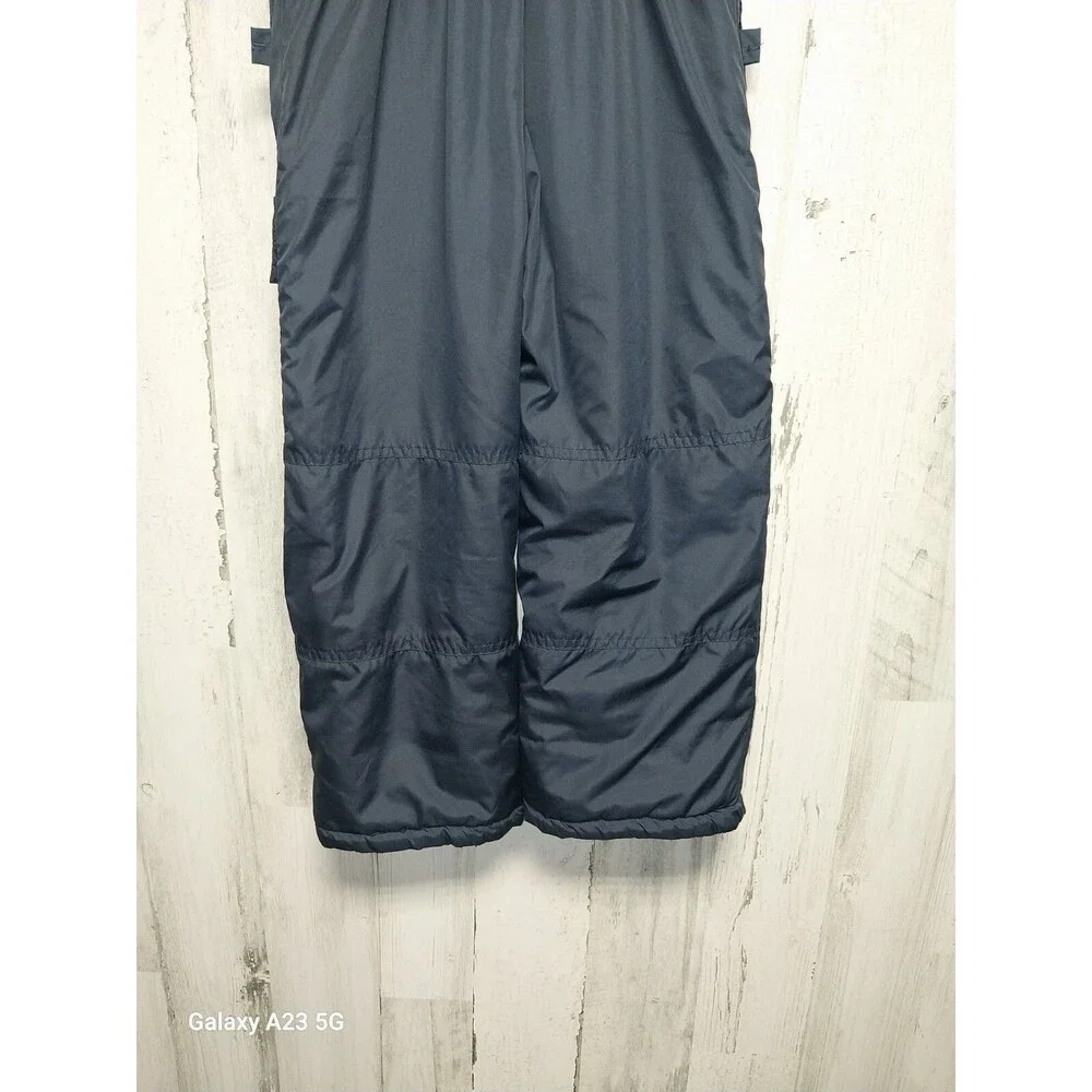 OshKosh Bgosh Navy Blue Snow Pants Adjustable Overall Bibs 5 Kids Boys / Girls